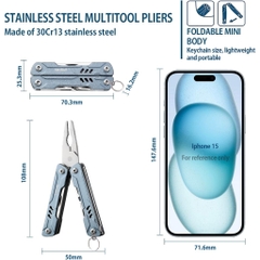 NEXTOOL MINI SAILOR PLIERS MULTITOOL DỤNG CỤ ĐA NĂNG NE20156B NE20156C