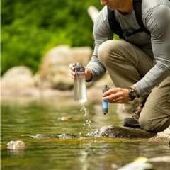[Cổ Lỗ Sĩ| LIFESTRAW PERSONAL WATER FILTER WITH BOTTLE BỘ LỌC NƯỚC KÈM BÌNH cầm tay, nhỏ gọn [Hàng chuẩn, ship US]