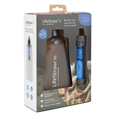 [Cổ Lỗ Sĩ| LIFESTRAW PERSONAL WATER FILTER WITH BOTTLE BỘ LỌC NƯỚC KÈM BÌNH cầm tay, nhỏ gọn [Hàng chuẩn, ship US]