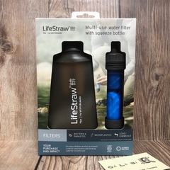 [Cổ Lỗ Sĩ| LIFESTRAW PERSONAL WATER FILTER WITH BOTTLE BỘ LỌC NƯỚC KÈM BÌNH cầm tay, nhỏ gọn [Hàng chuẩn, ship US]