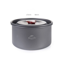 [Cổ Lỗ Sĩ] NATUREHIKE CAMPING POT SET 3 IN 1 BỘ NỒI CẮM TRẠI NH15T203-G [Chính hãng]