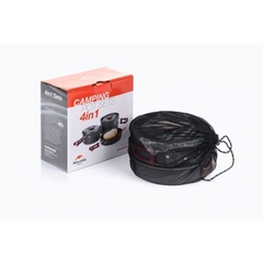 [Cổ Lỗ Sĩ] NATUREHIKE CAMPING POT SET 3 IN 1 BỘ NỒI CẮM TRẠI NH15T203-G [Chính hãng]