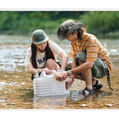 [Cổ Lỗ Sĩ] NATUREHIKE OUTDOOR WATER CONTAINER CAN ĐỰNG NƯỚC 12 LÍT NH18T018-G [Chính hãng]