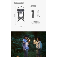 [Cổ Lỗ Sĩ] NATUREHIKE OUTDOOR CAMPING LIGHT ĐÈN CẮM TRẠI CNH22DQ008 [Chính hãng]