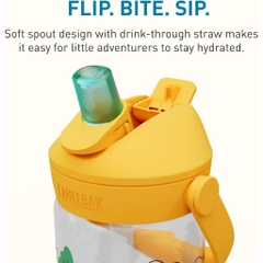 [CỔ LỖ SĨ] CAMELBAK THRIVE FLIP STRAW KID BÌNH NƯỚC [Hàngchuẩn, shipUS]
