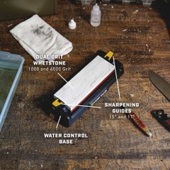 [CỔ LỖ SĨ] WORKSHARP WORK SHARP ANGLE GUIDED DUAL GRIP BENCHTOP BỘ MÀI