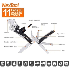NEXTOOL ADJUSTABLE WRENCHER PLIES W4 W40 CỜ LÊ KÌM ĐA NĂNG NE20362A