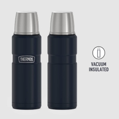 THERMOS Stainless King 16oz (470ml) SK2000 Bình Giữ Nhiệt  Inox 18/8, Giữ Nóng 18H / Lạnh 24H, Nắp Ly Tiện Lợi, Chống R