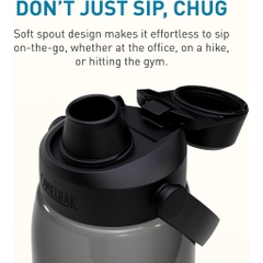 CamelBak Thrive Chug Bottle 32oz (1L) – Bình Nước Nhựa Tritan Cao Cấp, Nắp Chug Chống Rò Rỉ, Nhẹ Bền Không BPA