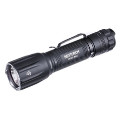 Đèn pin hiệu Nextorch, độ sáng tối đa 1600 lm, dùng pin 18650, màu đen (TA30C)