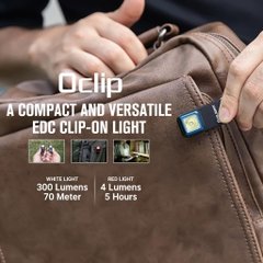 OLIGHT OCLIP Clip Light with White and Red Light ĐÈN PIN