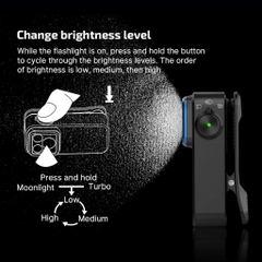 OLIGHT OCLIP Pro EDC Flashlight Clip-on Light, Rechargeable 500 Lumens