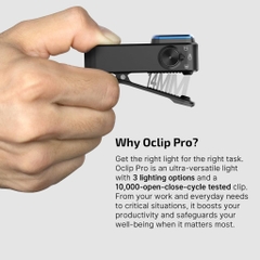 OLIGHT OCLIP Pro EDC Flashlight Clip-on Light, Rechargeable 500 Lumens