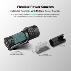 OLIGHT BATON TURBO Compact EDC Flashlight with 510m Long-Range Beam ĐÈN PIN