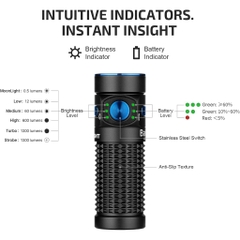 OLIGHT BATON 4 Rechargeable EDC Flashlight Đèn pin