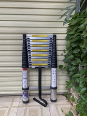 Thang nhôm rút gọn đai đen NiNDA ND-44 cao 4m4