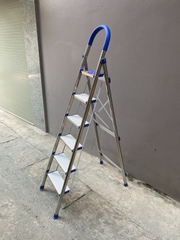 Thang ghế gia đình NiNDA loại 6 bậc, khung inox chắc chắn