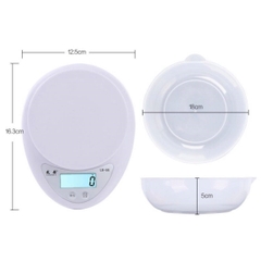 Cân điện tử nhà bếp B05 tải 5kg/1g