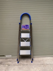 Thang ghế gia đình NiNDA loại 4 bậc, khung inox chắc chắn