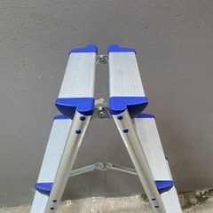 Thang ghế chữ A NiNDA ND-R04 loại 4 bậc, chất liệu nhôm cao cấp