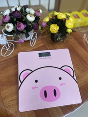 Cân sức khỏe điện tử heo hồng