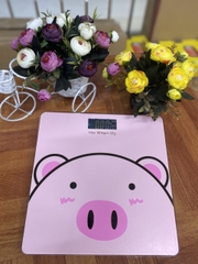 Cân sức khỏe điện tử heo hồng