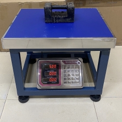 Cân ghế điện tử NiNDA AD6 tải trọng 300kg/50g, cân phế liệu, kim khí, nông sản