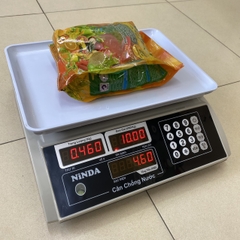 Cân điện tử tính tiền NiNDA SN863 chống nước tải 30kg/5g, cân thủy hải sản, thực phẩm đông lạnh