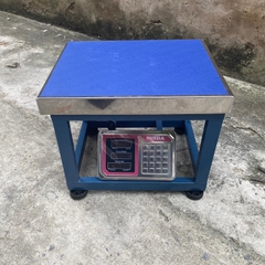 Cân ghế điện tử NiNDA AD6 tải trọng 400kg/50g, cân phế liệu, kim khí, nông sản