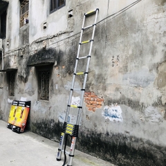 Thang nhôm rút gọn đai đen NiNDA ND-50 cao 5m