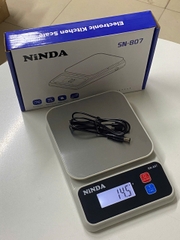 Cân tiểu ly nhà bếp chống nước NINDA SN807 cao cấp tải 5kg/0,5g độ chính xác cao dùng cho nhà bếp, gia đình, quán ăn