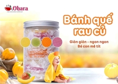 Bánh Quế Ăn Dặm Rau Củ Dinh Dưỡng Ohara