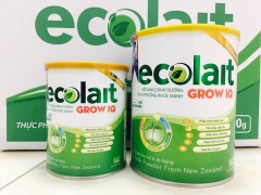 Ecolait Grow IQ Gold - Sữa chiều cao + Trí não cho bé từ 6 - 36 tháng