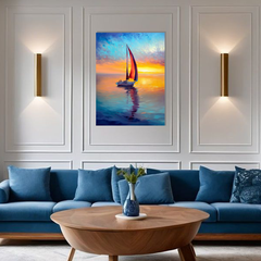 Bình minh trên biển