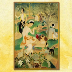 Gia đình trong vườn (~2,7 triệu USD)