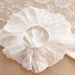 CB053- Combo 2 áo trắng dài tay basic trẻ em VNXK