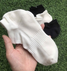 TatUNI-CB 10 đôi tất cổ ngắn màu đen-trắng-ghi