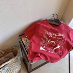 CB239- Combo 4 áo phông cộc tay in hoạt hình trẻ em