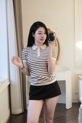 A482- [LOAI 1] Áo len dệt kim kẻ ngang chất đẹp full tem