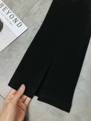 Quần Vitex loe xẻ trước form đẹp