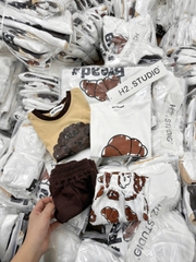 CB292- Combo 2 bộ cotton break màu be nâu màu dễ mặc