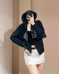 A136-Áo khoác nỉ G.A.P 2 màu trắng,đen