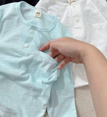 )CB173- (9-27kg) Combo 3 áo thun xước dài tay thu đông bé trai VNXK