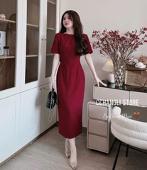 ✨ DAM135-VÁY NƠ ĐÍNH HOA DÁNG DÀI 2 LỚP ✨