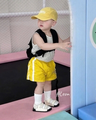 BT875-Set 3 quần cộc gió cạp chun cho bé 8-23kg