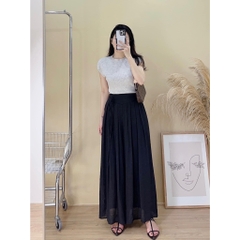 Quần đũi ống rộng 2 lớp choàng lệch 3 màu