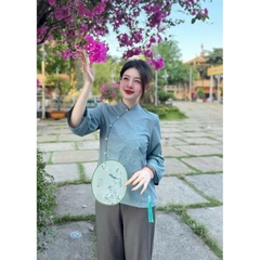 SET448- SET PHÁP PHỤC VIỀN NÉ TÂM AN 3 MÀU