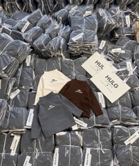 BT1082- Combo 3 áo díp lông cổ cao cho bé