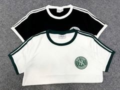 A480- Áo thun cộc tay NY 2 màu đen trắng hàng nhà máy đủ tem Nội dung 2