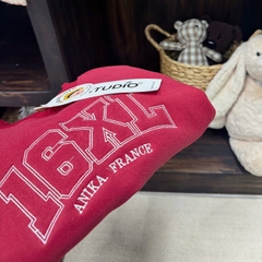 Aokid05- Áo nỉ haida đỏ cho bé size 9-26kg